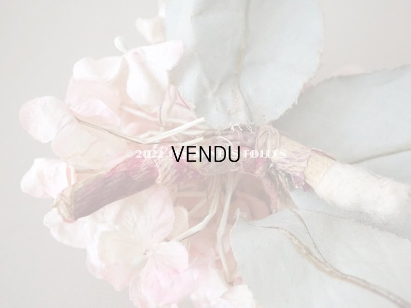 画像8: 【12周年セール対象外】アンティーク 紫陽花の布花　淡いピンク