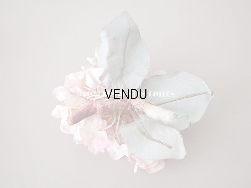 画像7: 【12周年セール対象外】アンティーク 紫陽花の布花　淡いピンク