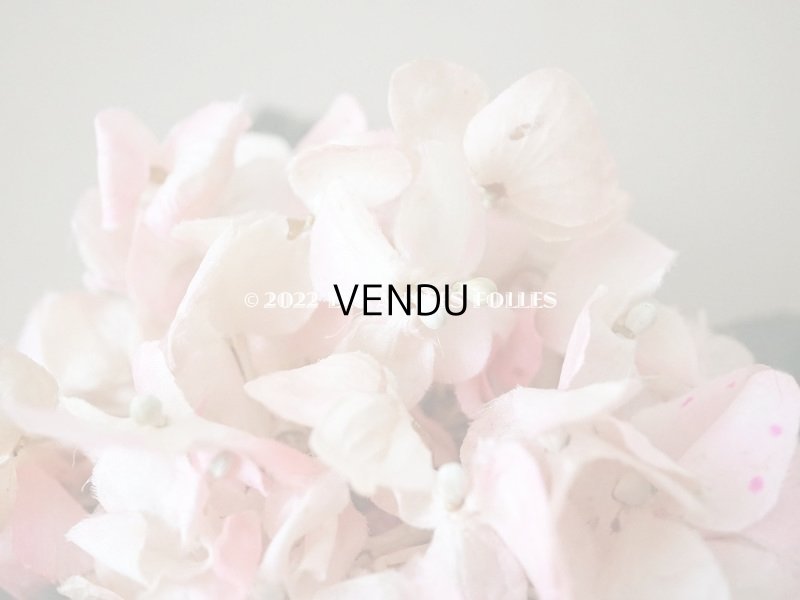 画像3: 【12周年セール対象外】アンティーク 紫陽花の布花　淡いピンク