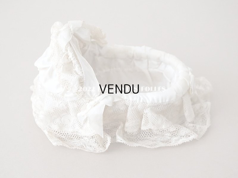 画像7: 【12周年セール対象外】アンティーク ミニョネット用ベッド