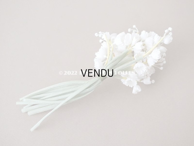 画像5: 【12周年セール対象外】アンティーク 鈴蘭の布花