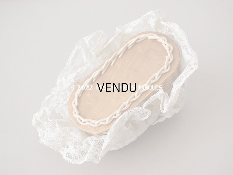 画像9: 【12周年セール対象外】アンティーク ミニョネット用ベッド