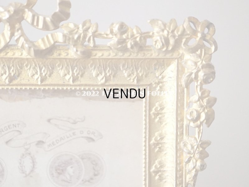 画像11: 【12周年セール対象外】アンティーク フォトフレーム  リボン＆薔薇のガーランド　ルイ16世スタイル