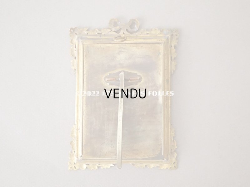 画像4: 【12周年セール対象外】アンティーク フォトフレーム  リボン＆薔薇のガーランド　ルイ16世スタイル