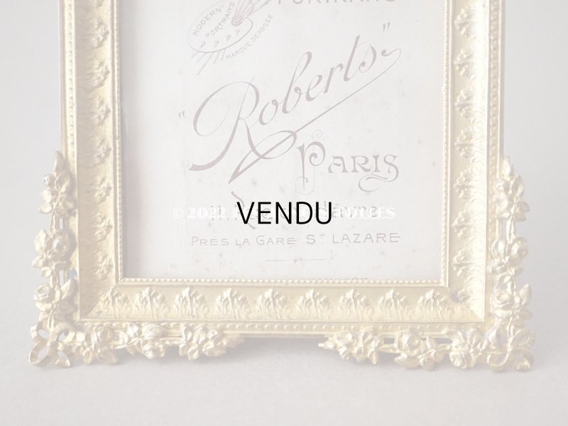 画像12: 【12周年セール対象外】アンティーク フォトフレーム  リボン＆薔薇のガーランド　ルイ16世スタイル