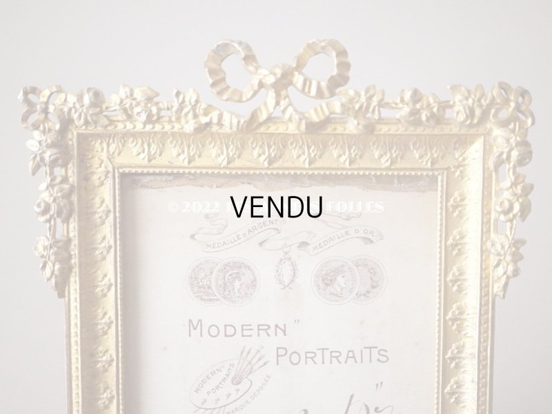 画像8: 【12周年セール対象外】アンティーク フォトフレーム  リボン＆薔薇のガーランド　ルイ16世スタイル