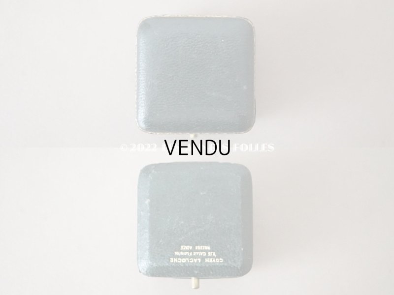 画像6: 【12周年セール対象外】19世紀末 アンティーク  本革製 リングボックス ジュエリーボックス 金彩入り ダークグリーン