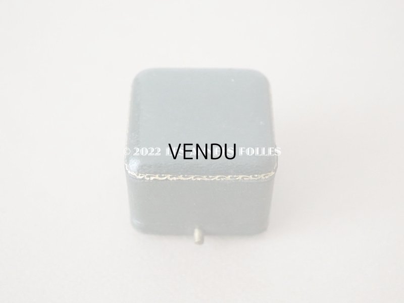 画像5: 【12周年セール対象外】19世紀末 アンティーク  本革製 リングボックス ジュエリーボックス 金彩入り ダークグリーン