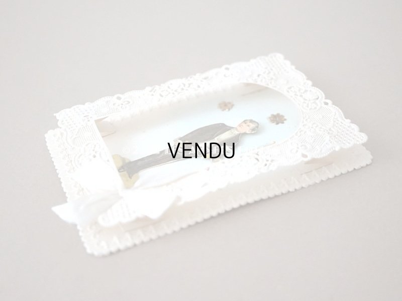 画像5: 【12周年セール対象外】19世紀末 アンティーク  初聖体の立体カニヴェ  ポップアップ クロモ 