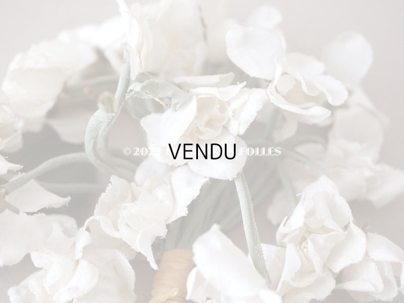 画像9: 【12周年セール対象外】1900年代 アンティーク 菫の布花 パルマスミレ