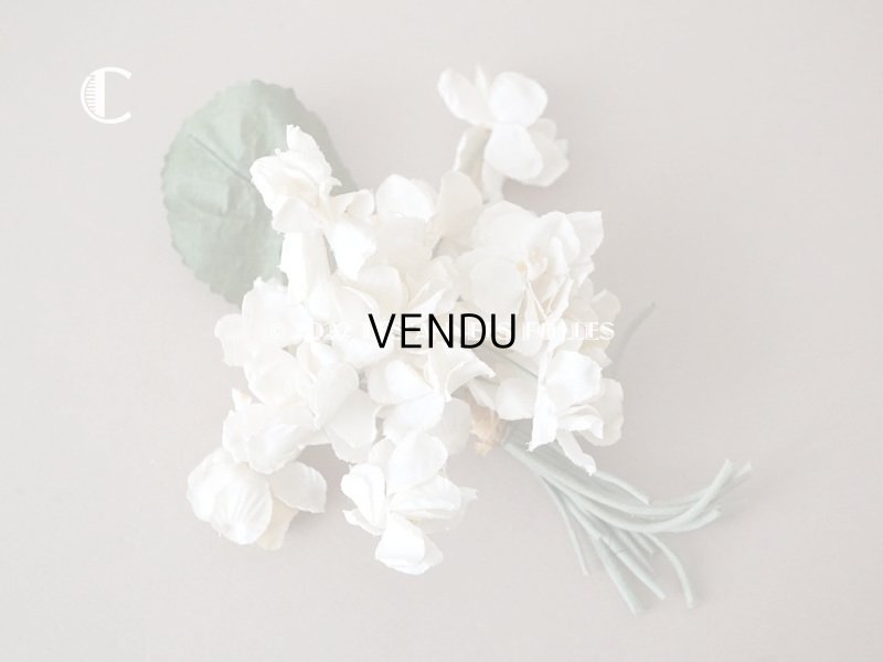 画像14: 【12周年セール対象外】1900年代 アンティーク 菫の布花 パルマスミレ