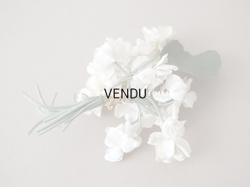 画像17: 【12周年セール対象外】1900年代 アンティーク 菫の布花 パルマスミレ