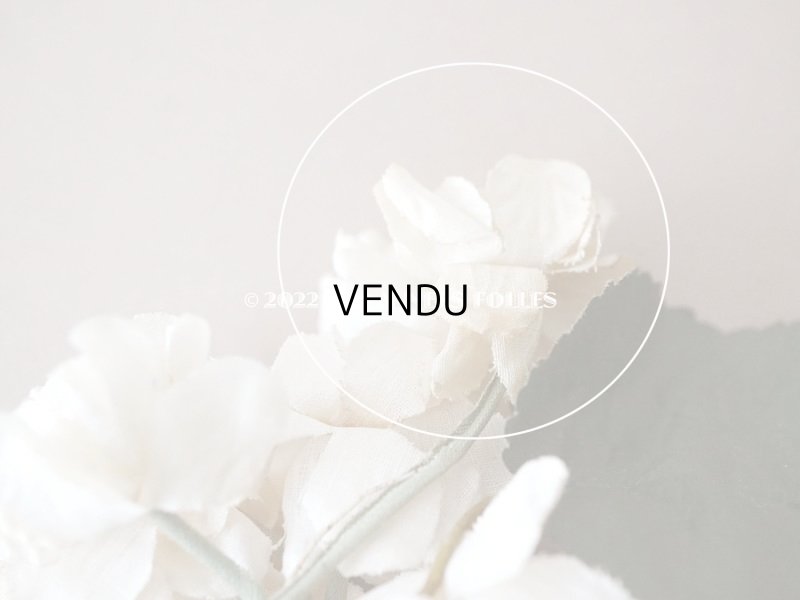 画像18: 【12周年セール対象外】1900年代 アンティーク 菫の布花 パルマスミレ