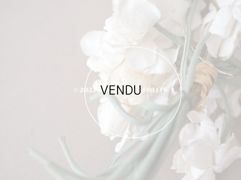 画像19: 【12周年セール対象外】1900年代 アンティーク 菫の布花 パルマスミレ