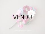 アンティーク ベルベットの布花　