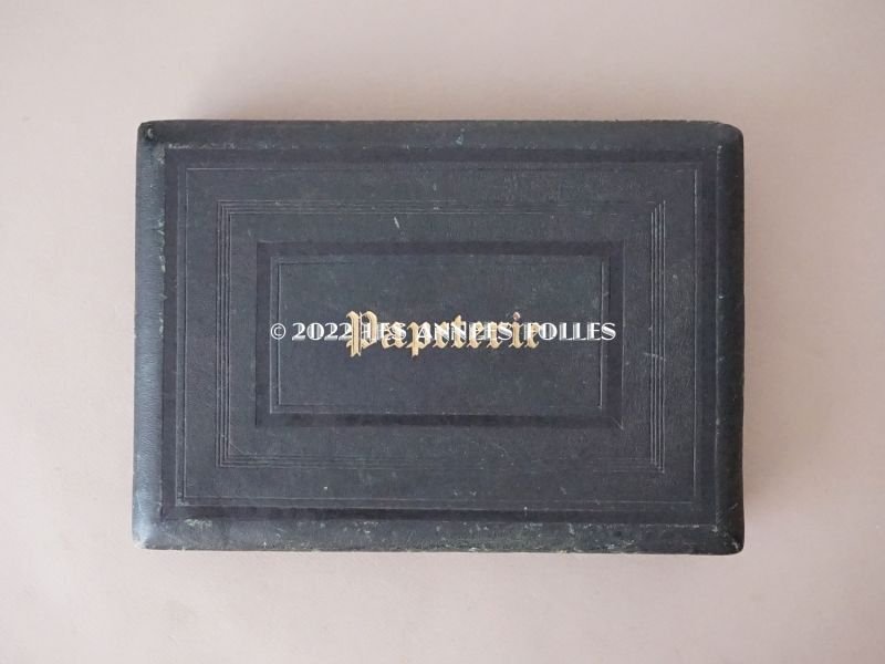 画像2: 19世紀末 アンティーク パペトリーボックス　木箱　PAPETERIE