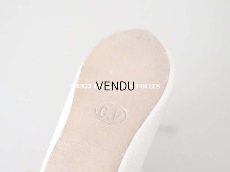 画像6: アンティーク ドールシューズ レザーブーツ CP 8 1/2 約6.5cm