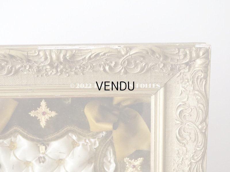 画像13:  アンティーク 開閉式 グローブ・ド・マリエ ガラスフレーム プレザントワール