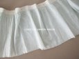 画像2: 1900年代 アンティーク  ドレスの裾  パウダーブルー　1.75m 幅広26cm  (2)