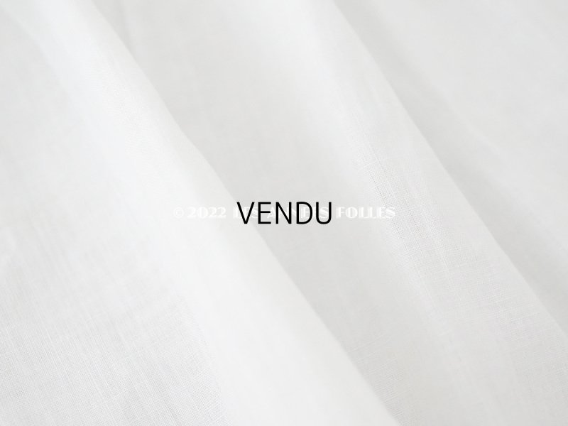 画像5: 1900年代 アンティーク  ドレスの裾  パウダーブルー　1.75m 幅広26cm 