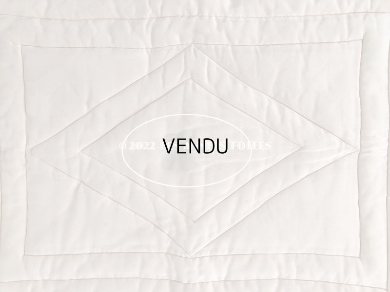 画像9: アンティーク ベビー用 ベッドカバー ベビーピンク 57.5×72.5cm