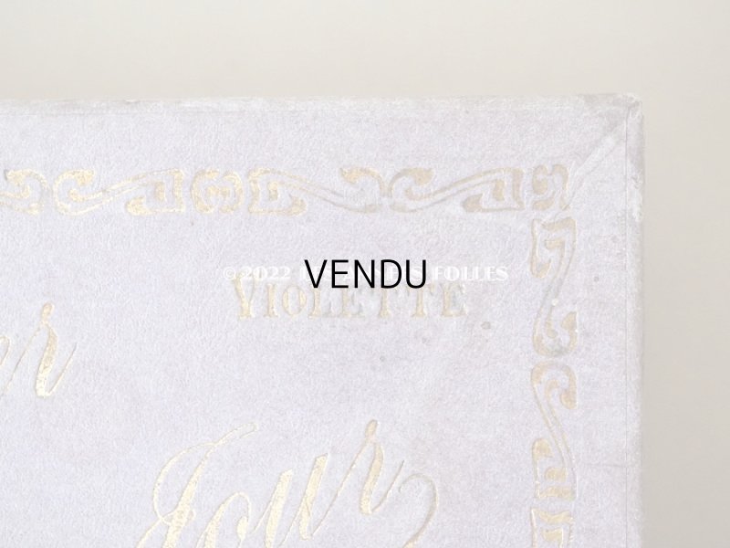 画像4: アンティーク 菫のソープボックス  - MAUBERT PARIS -