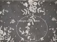 画像7: 19世紀末 アンティーク 花嫁の大判ストール フラワーバスケット アプリカシオン・アングルテール 51×252cm