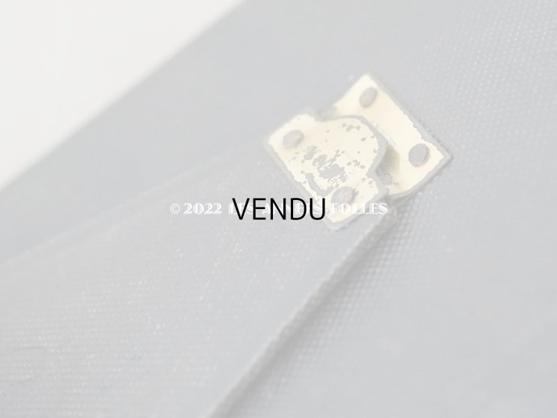 画像9: アンティーク 本革製 フォトフレーム  百合の紋章