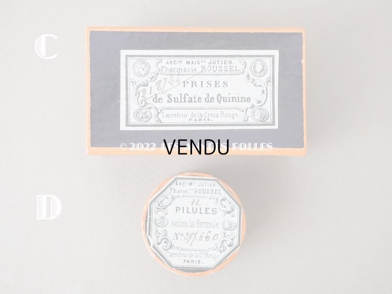 画像6: 19世紀末 アンティーク ファーマシーボックス 