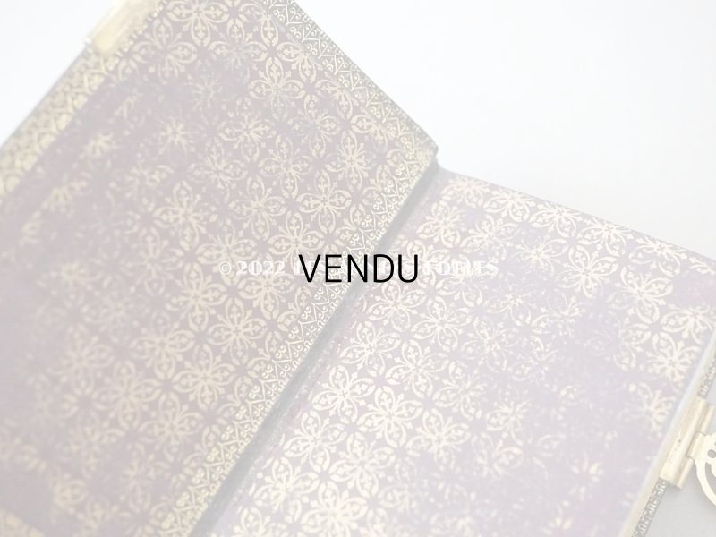 画像16: 1873年 アンティーク 小さなミサ典書 ゴールドの装飾　