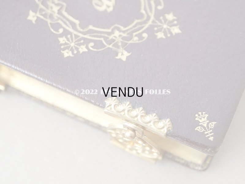 画像7: 1873年 アンティーク 小さなミサ典書 ゴールドの装飾　