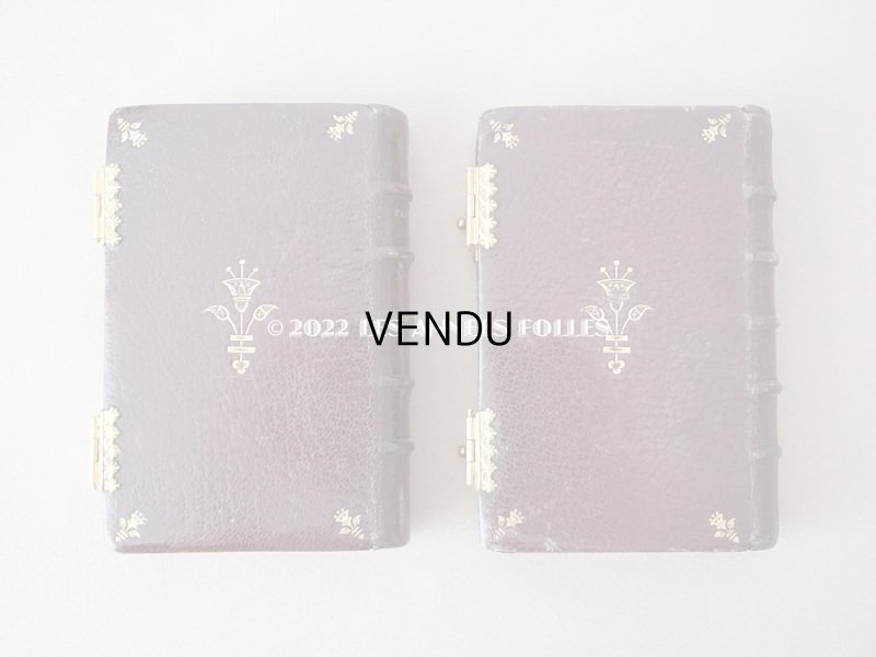 画像3: 1873年 アンティーク 小さなミサ典書 ゴールドの装飾　