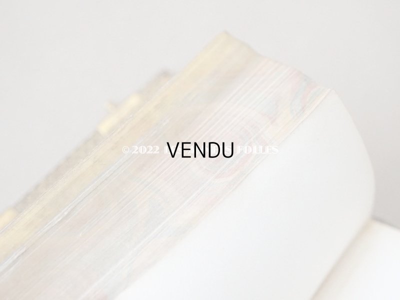 画像12: 1873年 アンティーク 小さなミサ典書 ゴールドの装飾　