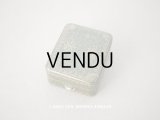 アンティーク 金彩入り　ジュエリーボックス　グリーン