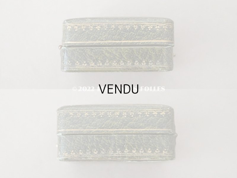 画像4: アンティーク 金彩入り　ジュエリーボックス　グリーン