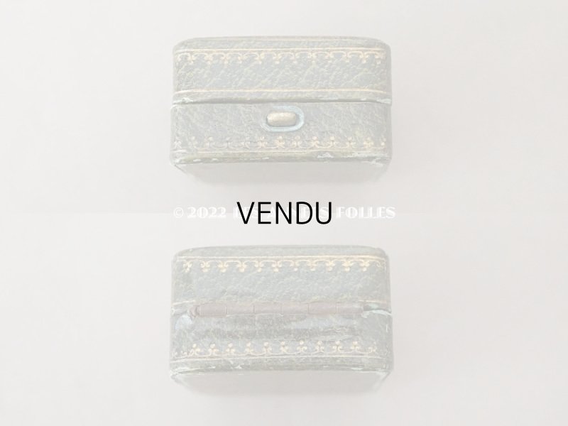 画像3: アンティーク 金彩入り　ジュエリーボックス　グリーン