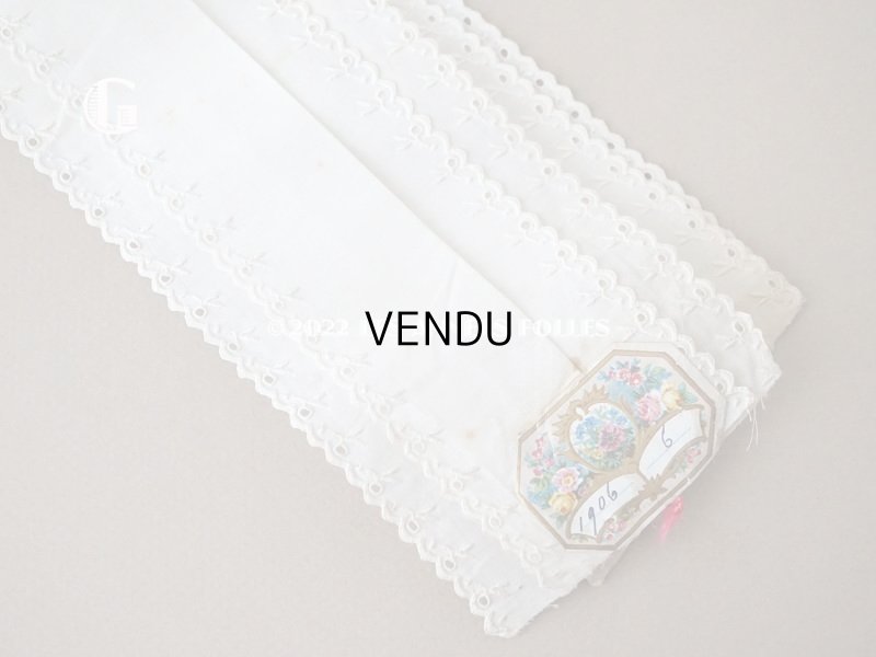 画像7: アンティーク カットワークレース