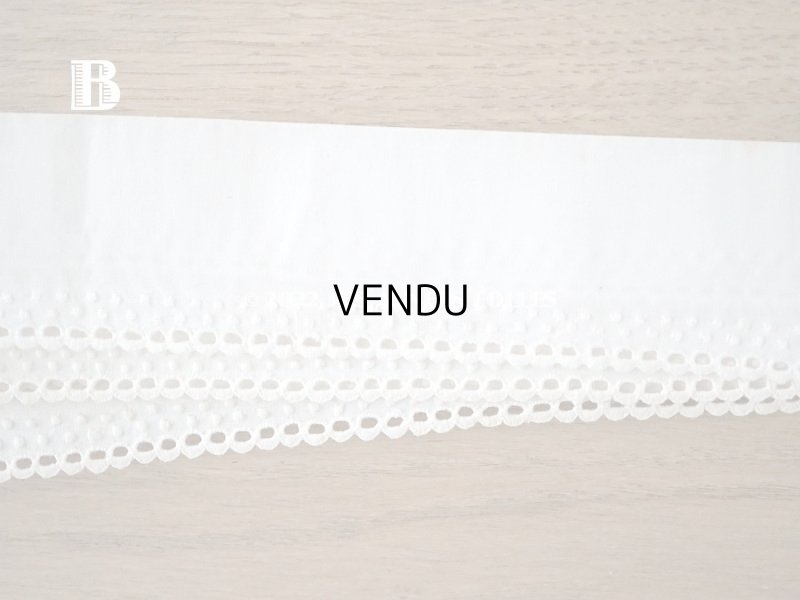 画像3: アンティーク カットワークレース