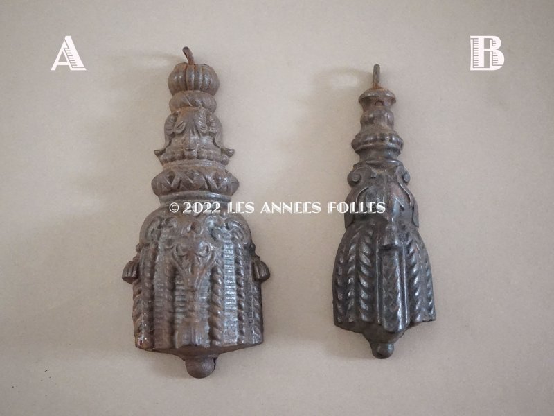 画像3: アンティーク カーテンのタッセル型 重し メタル製