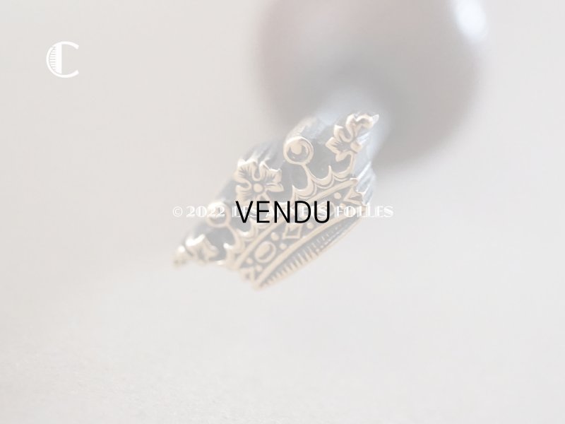 画像6: 19世紀末 アンティーク 王冠紋章　箔押し用のこて