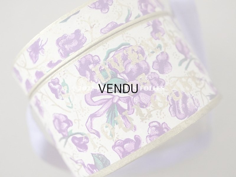 画像5: アンティーク 菫の砂糖菓子の紙箱 VIOLETTES DE TOULOUSE