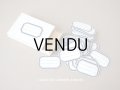 アンティーク メルスリーのラベル 箱入り 約80枚セット (S) 4×2.5cm