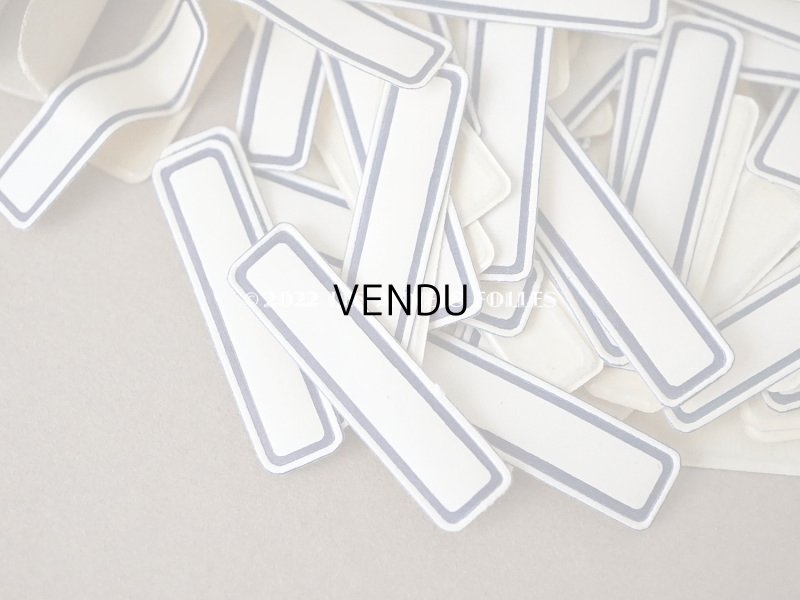 画像2: アンティーク メルスリーのラベル 箱入り 約150枚セット (XS) 4×1cm