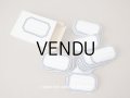 アンティーク メルスリーのラベル 箱入り 約60枚セット (L) 4.9×3.3cm