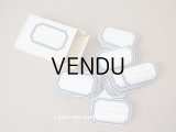 アンティーク メルスリーのラベル 箱入り 約60枚セット (L) 4.9×3.3cm