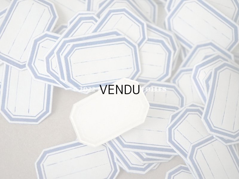 画像3: アンティーク メルスリーのラベル 箱入り 約160枚セット (XS) 2.6×1.7cm