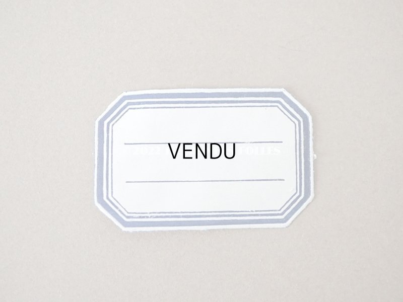 画像3: アンティーク メルスリーのラベル 箱入り 約70枚セット (M) 4.2×2.7cm