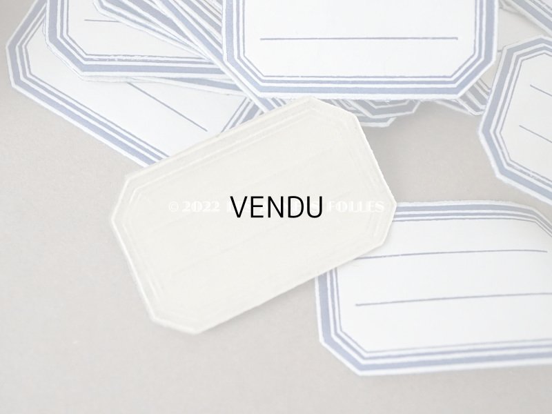 画像4: アンティーク メルスリーのラベル 箱入り 約70枚セット (M) 4.2×2.7cm