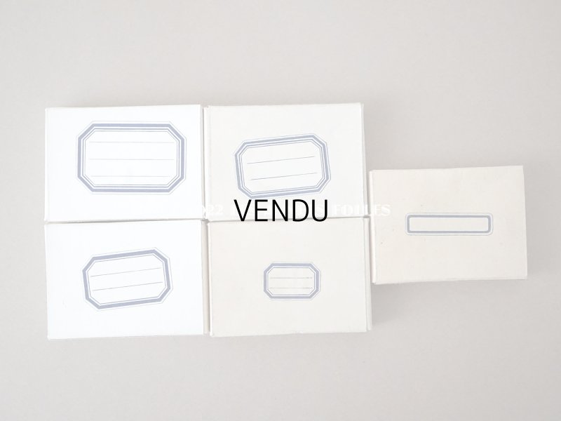 画像5: アンティーク メルスリーのラベル 箱入り 約80枚セット (S) 4×2.5cm