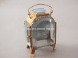 画像3: アンティーク 懐中時計 & ジュエリーボックス パウダーブルーのシルク製クッション